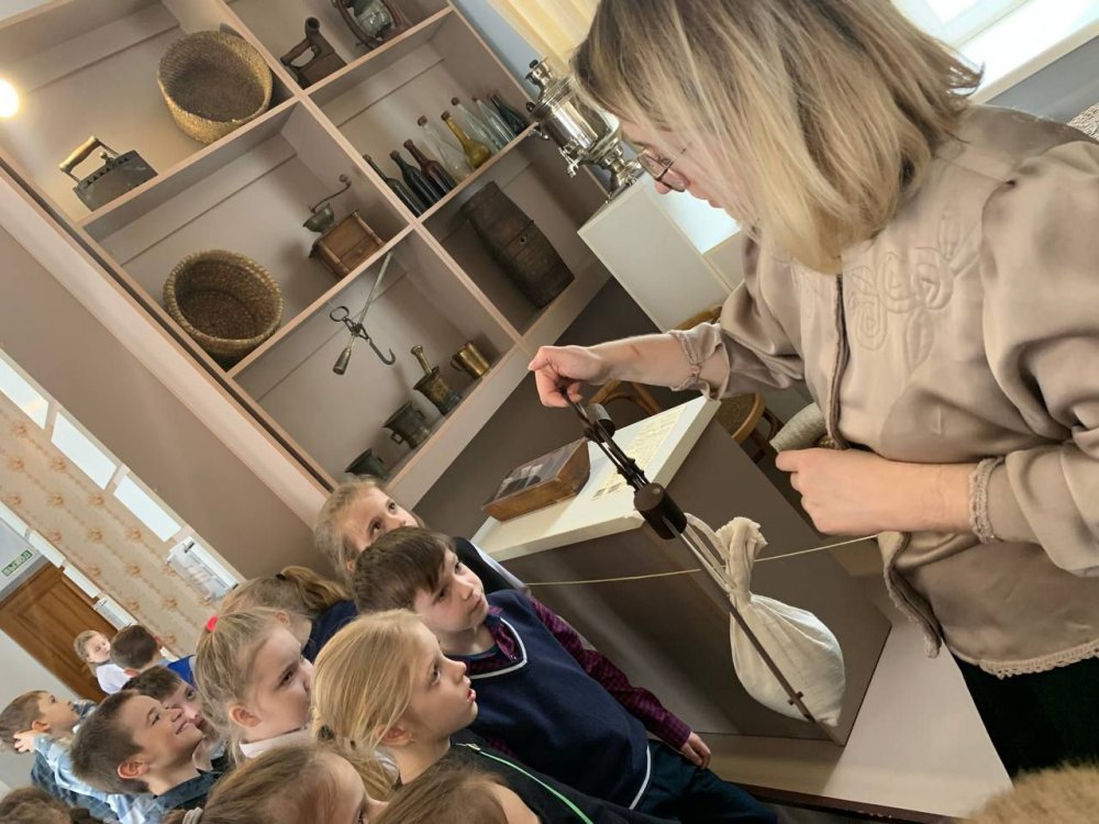 Museum-pedagogical lesson "Walking along Nizhne-Pokrovskaya", Polotsk, 2023